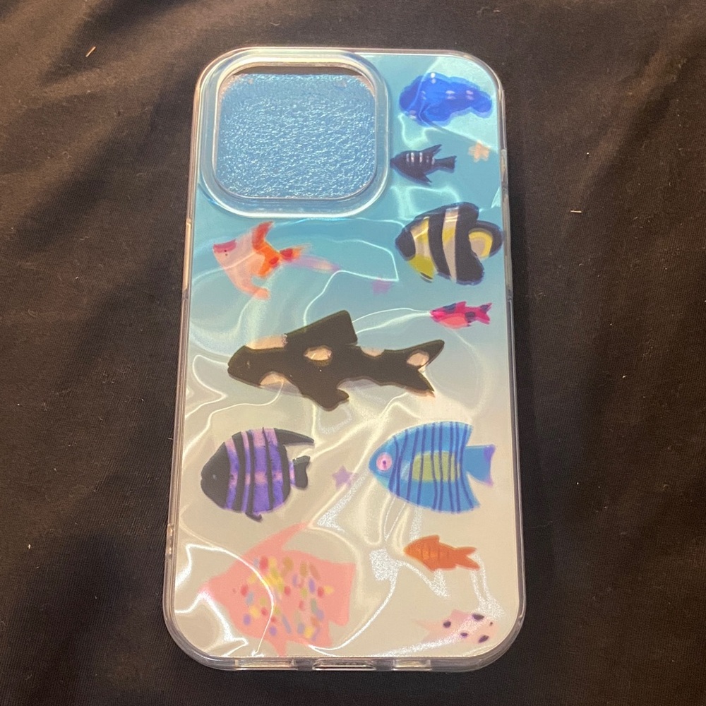 Colorful Fish Pattern Phone Case